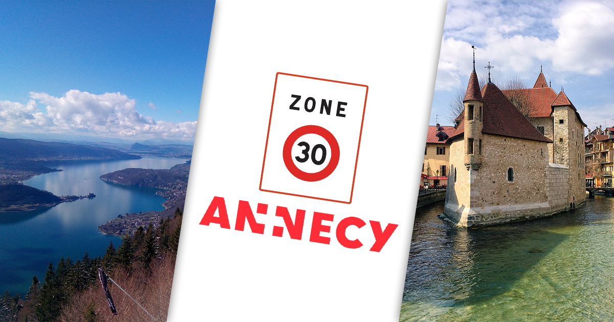 Zone 30 à Annecy