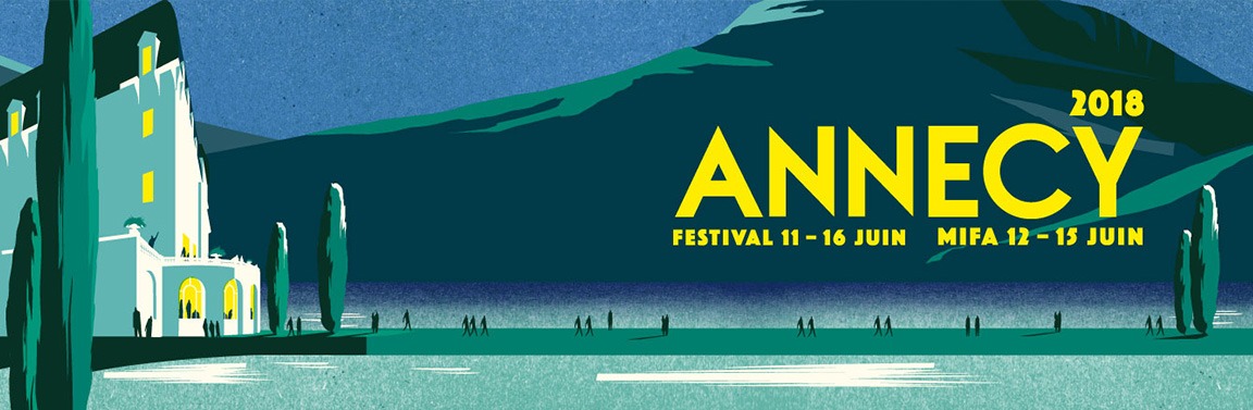 Affiche Festival Film d'Animation à Annecy 2018